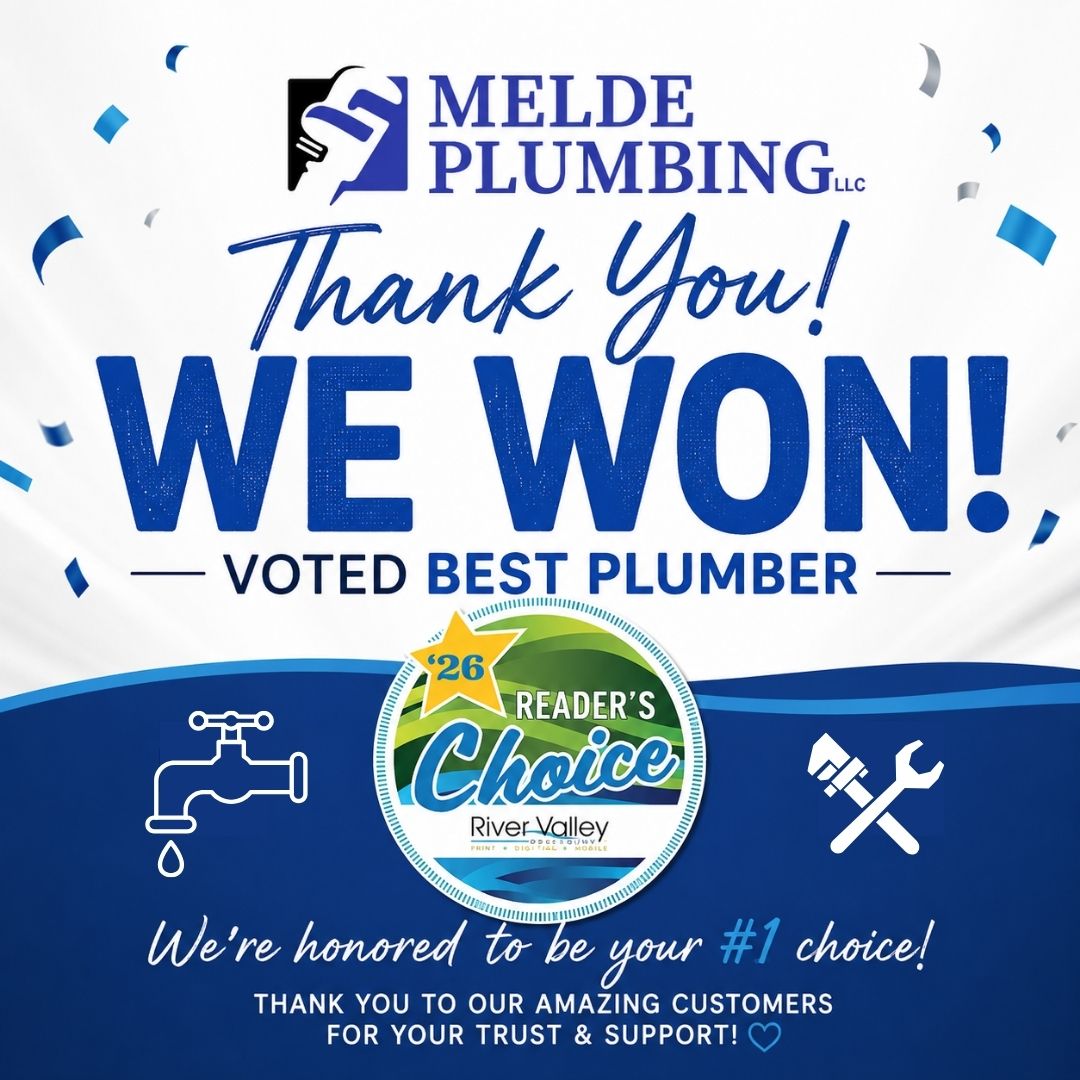 Melde Plumbing LLC Named “Best Plumber” in 2026 La Crosse Tribune Readers’ Choice Awards